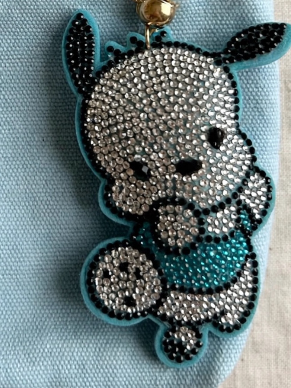 Sparkling Pochacco Keychain Bag Charm